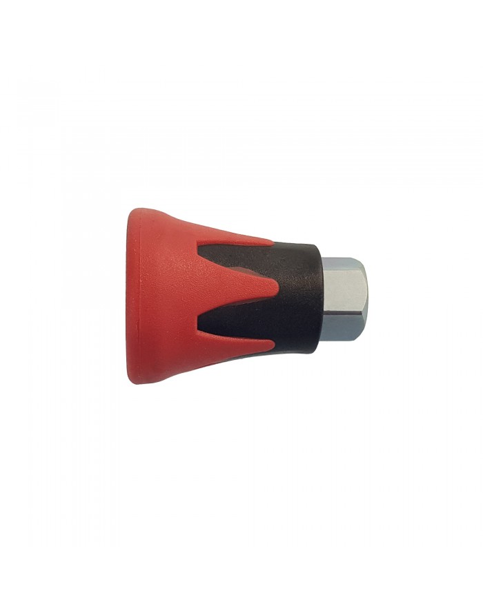 OSŁONA DYSZY ST-10 CZERWONO-CZARNA G1/4''