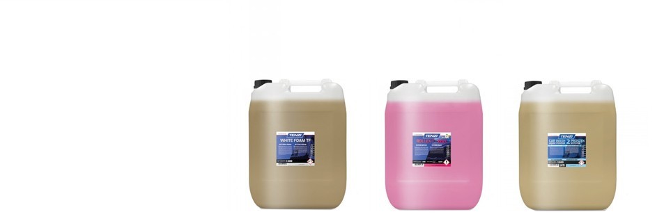 Car wash chemicals and detergents